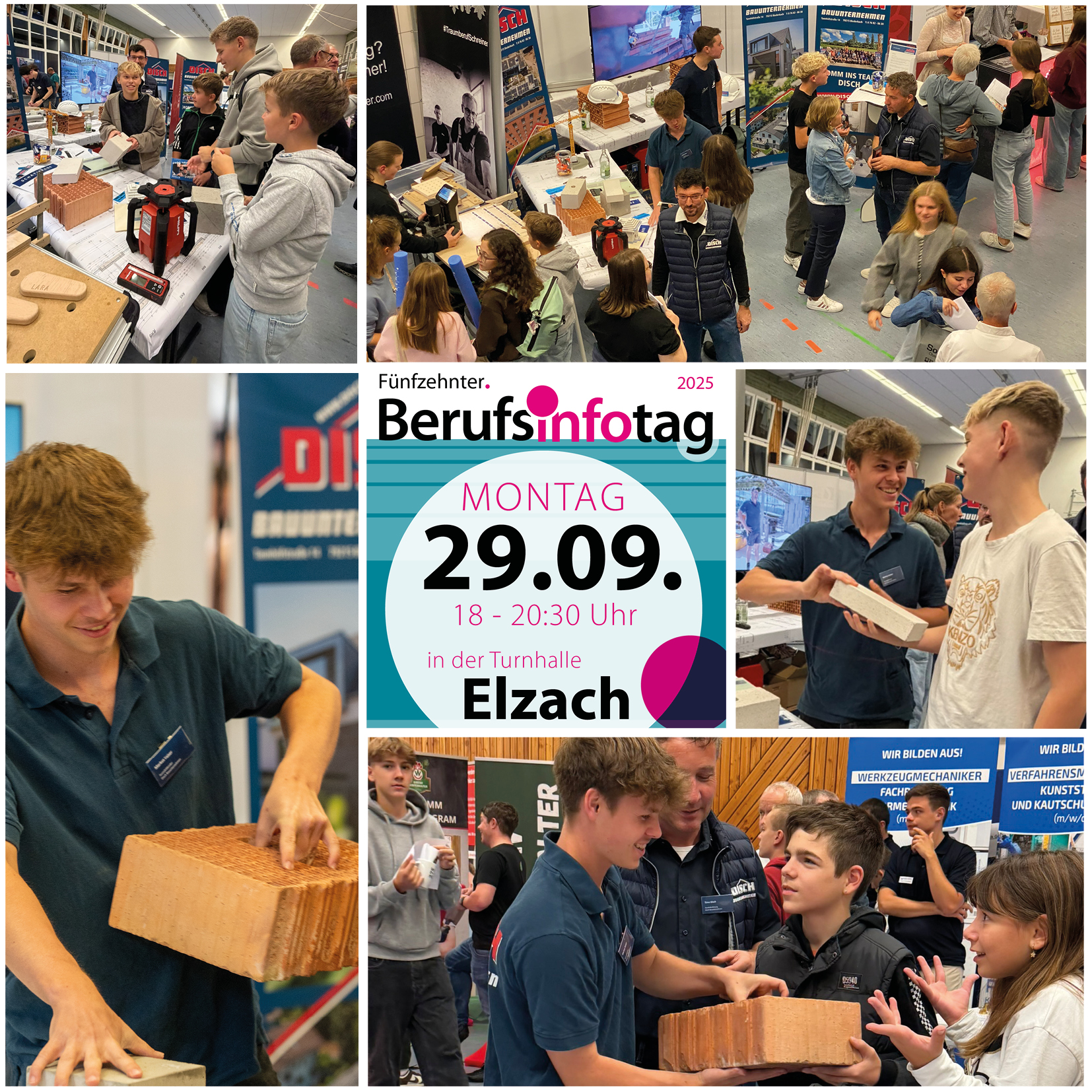 Wir sehen uns beim Berufsinfotag